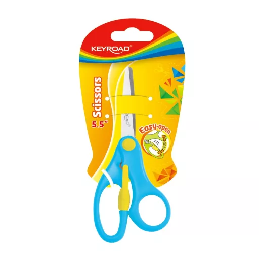 Olló 13 cm tompa fejű 20 db/display Keyroad For Kids vegyes színek – Tonerklinika Debrecen