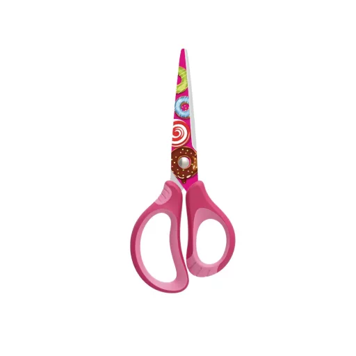 Olló 15 cm hegyes fejű 24 db/display Keyroad Tattoo vegyes színek – Tonerklinika Debrecen