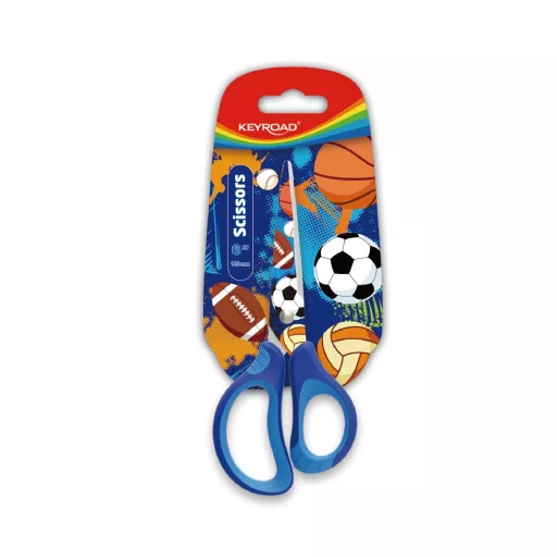 Olló 15 cm hegyes fejű 24 db/display Keyroad Tattoo vegyes színek – Tonerklinika Debrecen