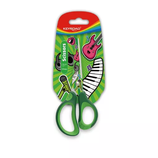 Olló 15 cm hegyes fejű 24 db/display Keyroad Tattoo vegyes színek – Tonerklinika Debrecen