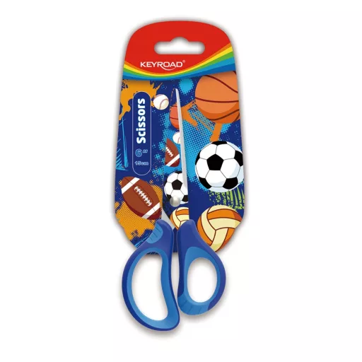 Olló 15 cm hegyes fejű Keyroad Tattoo vegyes színek – Tonerklinika Debrecen