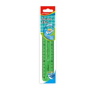 Vonalzó 15 cm, flexibilis Keyroad Flex Draw vegyes színek – Tonerklinika Debrecen