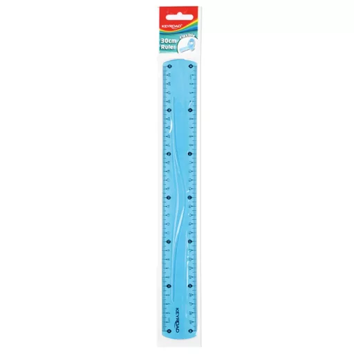 Vonalzó 30 cm, flexibilis Keyroad vegyes színek – Tonerklinika Debrecen