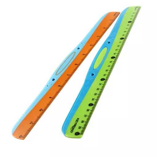 Vonalzó 30 cm, Keyroad EasyLiner vegyes színek – Tonerklinika Debrecen