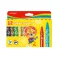 Zsírkréta készlet 14x100mm 12 db/bliszter Keyroad Wax Crayon vegyes színek – Tonerklinika Debrecen