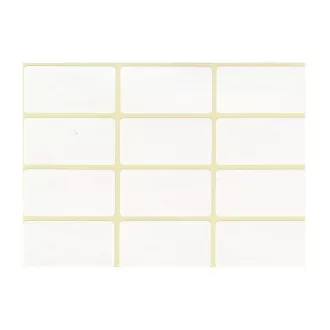 Etikett címke, 20x38mm, 5 lap, 12 címke/lap – Tonerklinika Debrecen