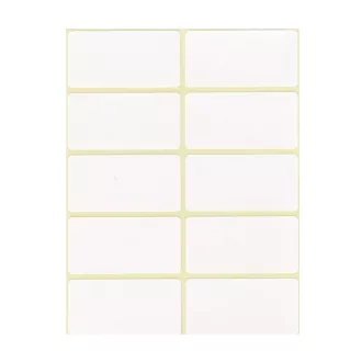Etikett címke, 25x50mm, 6 lap, 10 címke/lap – Tonerklinika Debrecen