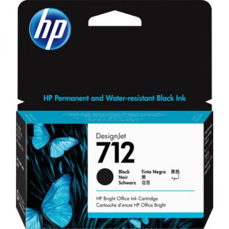 HP 3ED70A Patron Black 38ml No.712 (Eredeti) – Tonerklinika Debrecen