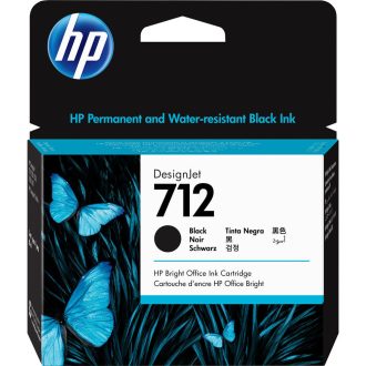 HP 3ED71A Patron Black 80ml No.712 (Eredeti) – Tonerklinika Debrecen