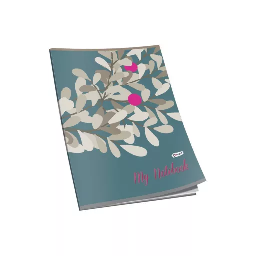 Füzet A5, 40lap, kockás 80g. papír, glitteres Connect – Tonerklinika Debrecen