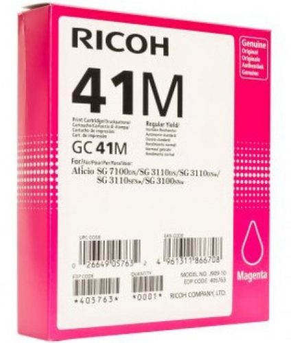 Ricoh SG3110 gél Magenta 405763/GC41MHY