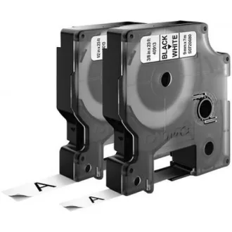 Utángyártott DYMO D1 40913 9mm x 7 m fehér-fekete #S0720680 – Tonerklinika Debrecen