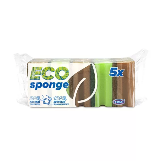 Mosogatószivacs 5 db/csomag formázott Bonus B385