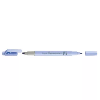 Szövegkiemelő kétvégű 1/3,5mm, vágott és kúphegyű, Pentel pasztell világoskék – Tonerklinika Debrecen