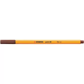 Rostirón, tűfilc 0,4mm, STABILO Point 88 barna – Tonerklinika Debrecen