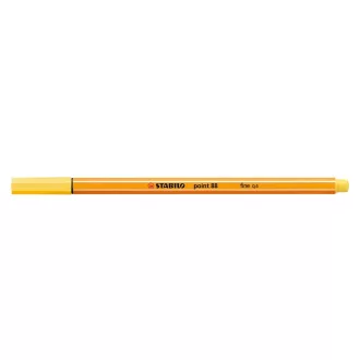 Rostirón, tűfilc 0,4mm, STABILO Point 88 sárga – Tonerklinika Debrecen