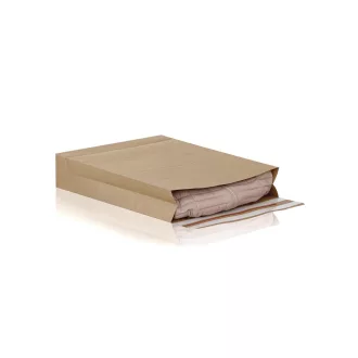 Csomagküldő webshop tasak 250x350x50mm, erős kraft papírból 250 db/doboz, E-green barna – Tonerklinika Debrecen