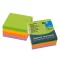 Jegyzettömb öntapadó, 75x75mm, 6x100lap, Info Notes, spring, zöld, arany, narancs, lila – Tonerklinika Debrecen