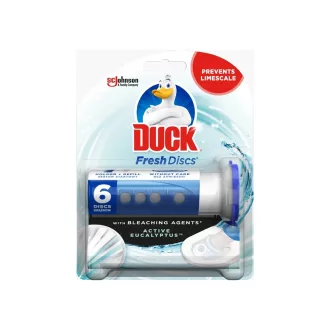   WC öbíltő korong zselés 36 ml Fresh Discs Duck® Eukaliptusz