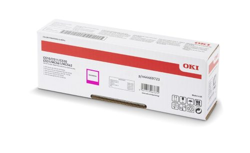 Oki C510/530/MC562 Toner Magenta 5000 oldalra