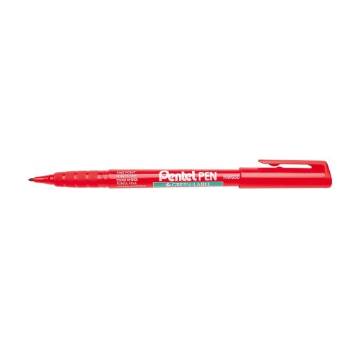 Alkoholos marker 2mm kerek hegyű NMS50-BO Pentel piros