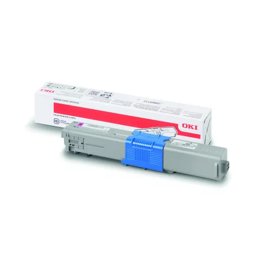 Oki C301/C321 Toner Magenta 1500 oldalra