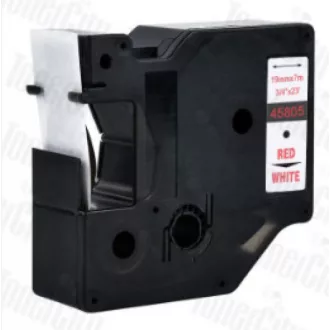 Utángyártott DYMO D1 45805 19mm x 7m fehér-piros #S0720850 – Tonerklinika Debrecen