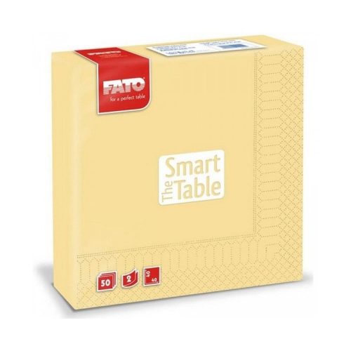 Szalvéta 2 rétegű 33 x 33 cm 50 lap/cs Fato Smart Table pezsgő_82621100