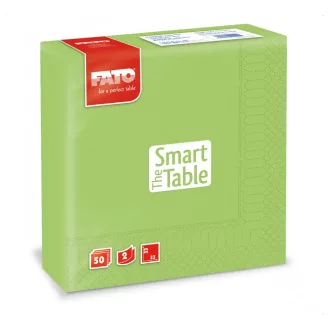   Szalvéta 2 rétegű 33 x 33 cm 50 lap/cs Fato Smart Table zöldalma_82623200