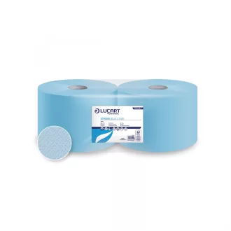   Kéztörlő 2 rétegű tekercses 2 tekercs/karton Strong Blue 2.1000 Lucart_851326J kék