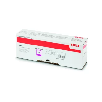 Oki C612 Toner Magenta 6000 oldalra