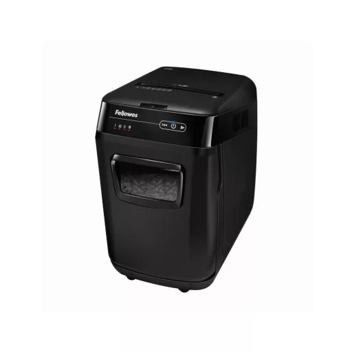 Iratmegsemmisítő, 180lap, konfetti vágás 4x38mm, Fellowes® AutoMax 200C 