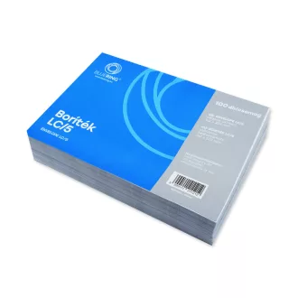 Boríték LC/5 szilikonos bélésnyomott 162×229mm Bluering® 100 db/csom fehér – Tonerklinika Debrecen