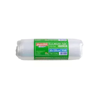   Élelmiszerzsák 60 x 120 cm extra erős 10 db/tekercs Mazzini
