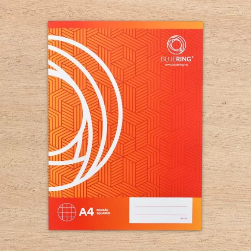 Füzet iskolai A4, 32lap, kockás 87-32 Bluering® – Tonerklinika Debrecen