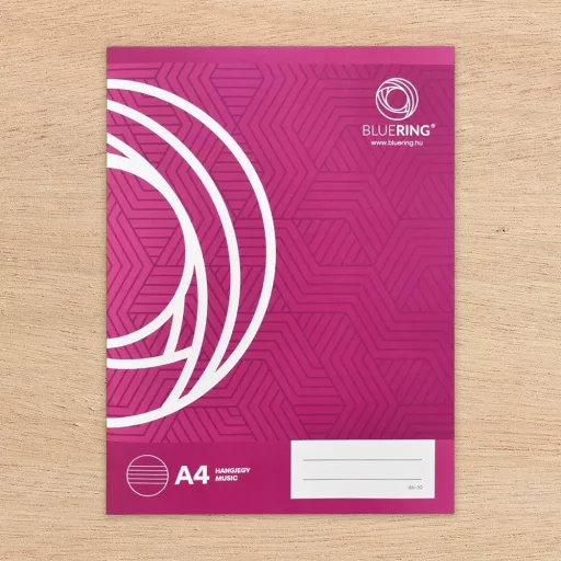 Füzet iskolai A4, 32lap, hangjegy 86-32 Bluering® – Tonerklinika Debrecen