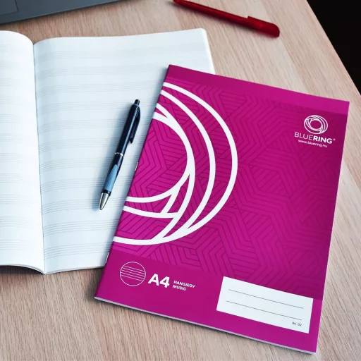 Füzet iskolai A4, 32lap, hangjegy 86-32 Bluering® – Tonerklinika Debrecen