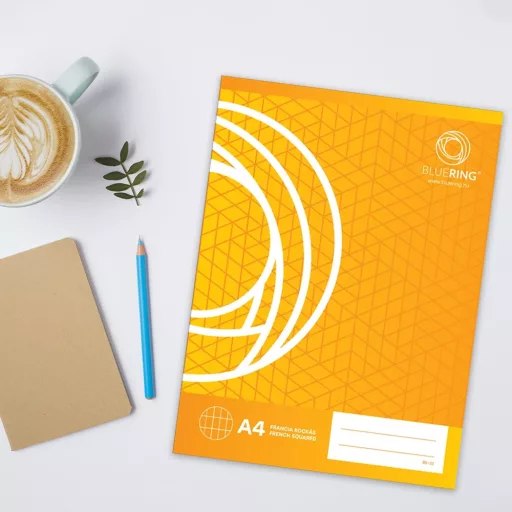 Füzet iskolai A4, 32lap, franciakockás 88-32 Bluering® – Tonerklinika Debrecen