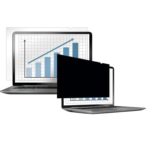 Monitorszűrő, betekintésvédelemmel, 310x173mm, 14, 16:9 Fellowes® PrivaScreen, fekete