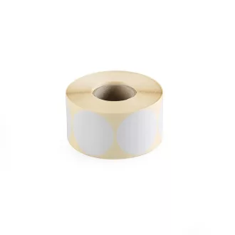 Etikett címke, 40mm, körcímke tekercses 1000 db/tekercs fehér – Tonerklinika Debrecen