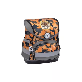 Iskolatáska ergonómiai, fiús, Compact, 405-41/AG, Belmil, Orange Camouflage – Tonerklinika Debrecen