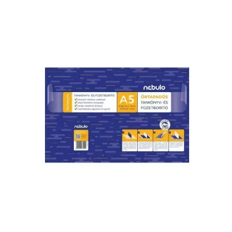 Tankönyvborító, A5, 10ív/csomag, öntapadós, sima, Nebulo – Tonerklinika Debrecen