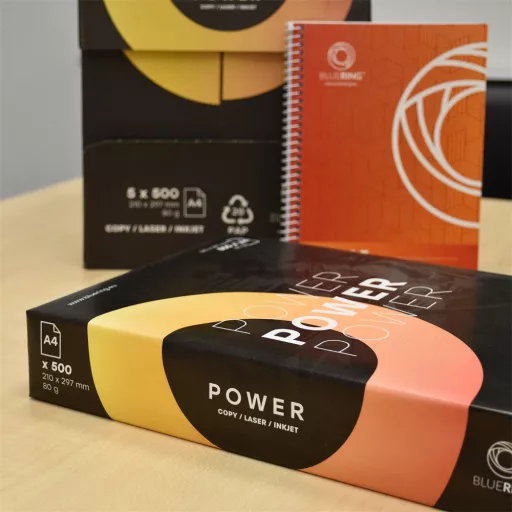 Másolópapír A4, 80g, Bluering® Power 500 ív/csomag – Tonerklinika Debrecen