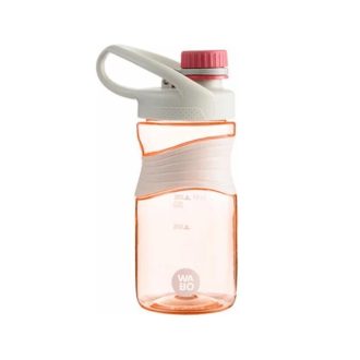 Palack, műanyag, markolattal, kupakos, 450 ml, Wabo, rózsaszín – Tonerklinika Debrecen