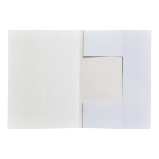 Iratgyűjtő, táblázatos pólyás dosszié A4, 230g. karton Bluering® fehér – Tonerklinika Debrecen