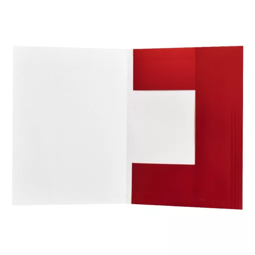 Iratgyűjtő, táblázatos pólyás dosszié A4, 230g. karton Bluering® piros – Tonerklinika Debrecen