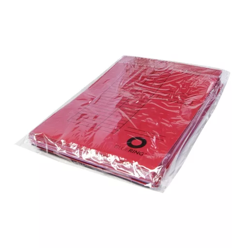 Iratgyűjtő, táblázatos pólyás dosszié A4, 230g. karton Bluering® piros – Tonerklinika Debrecen