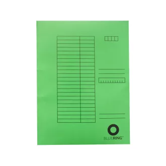 Gyorsfűző A4, karton 230g Bluering® zöld – Tonerklinika Debrecen
