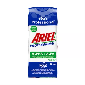 Mosópor 15 kg Ariel Alfa Whitemax
