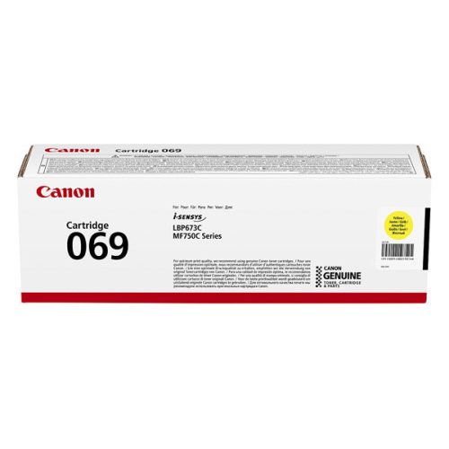 Canon CRG069 Toner Yellow 1.900 oldal kapacitás